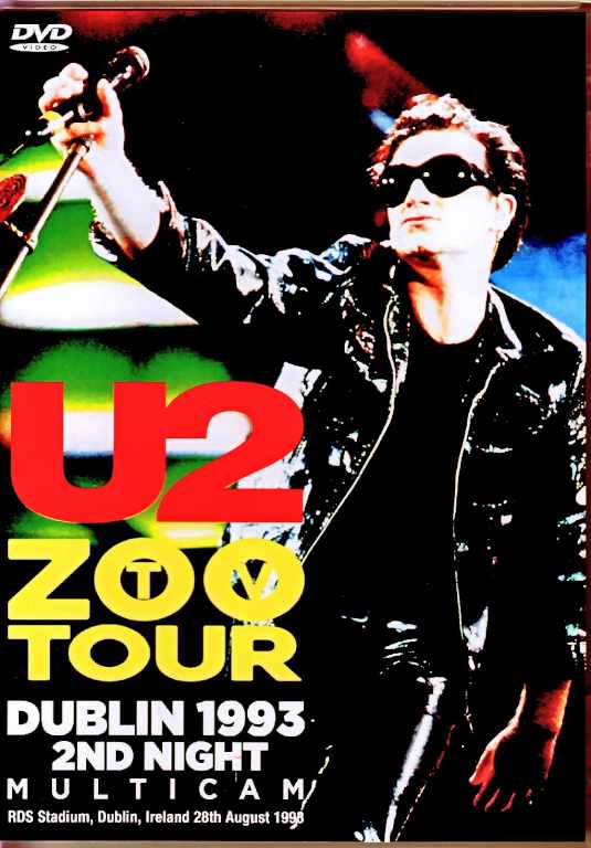 U2 ユーツー/Ireland 08.28.1993 Complete with Sound Stereo Soundboard Edition