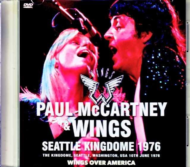 Paul McCartney Wings ポール・マッカートニー ウイングス/WA,USA 06.10.1976 Multi-Cam Edition Upgrade Jewel Version