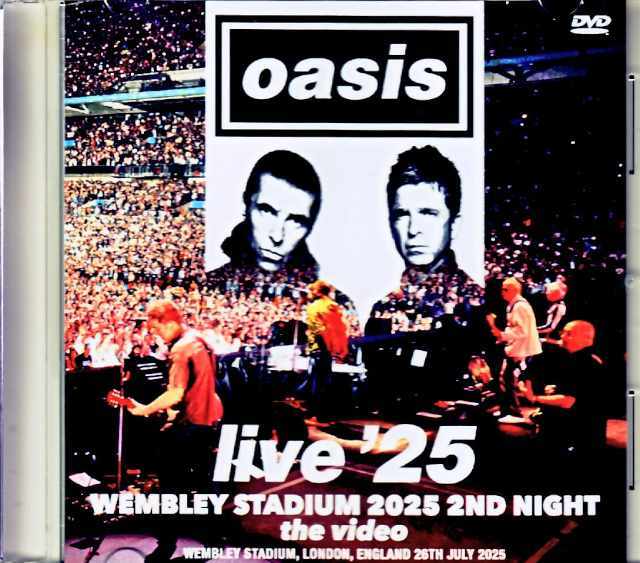 Oasis オアシス/London,UK 07.26.2025 Complete Jewel Version