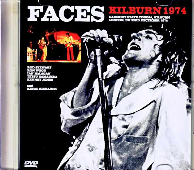 Faces フェイセズ/London,UK 1974 Multi-Cam Edition Jewel Version