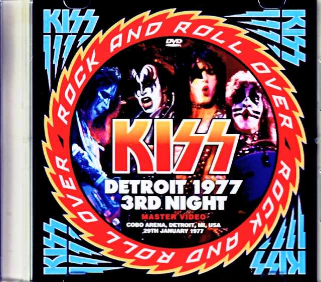 Kiss キッス/MI,USA 1977 Multi-Cam Edition & more Jewel Version