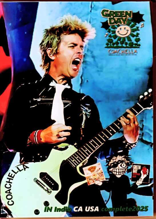 Green Day グリーン・デイ/CA,USA 2025 2Days Complete Multi-Cam Edition