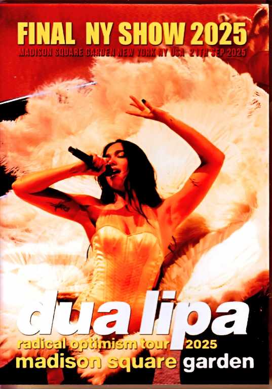 Dua Lipa デュア・リパ/NY,USA 2025 Multi-Cam Edition