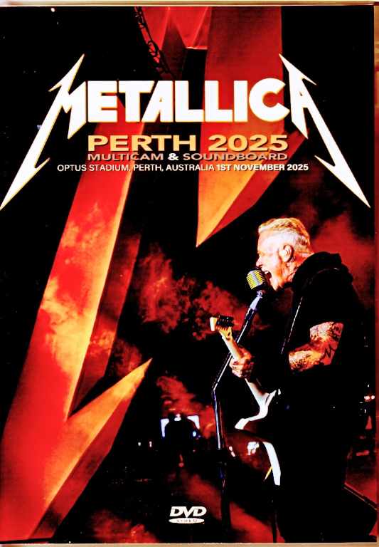 Metallica メタリカ/Australia 11.01.2025 Multi-Cam & Soundboard Source Edition