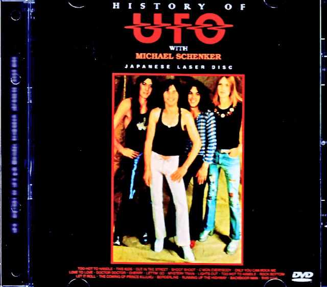 UFO Michael Schenker ユーエフオー マイケル・シェンカー/History of UFO Original Japanese Laser Disc Edition