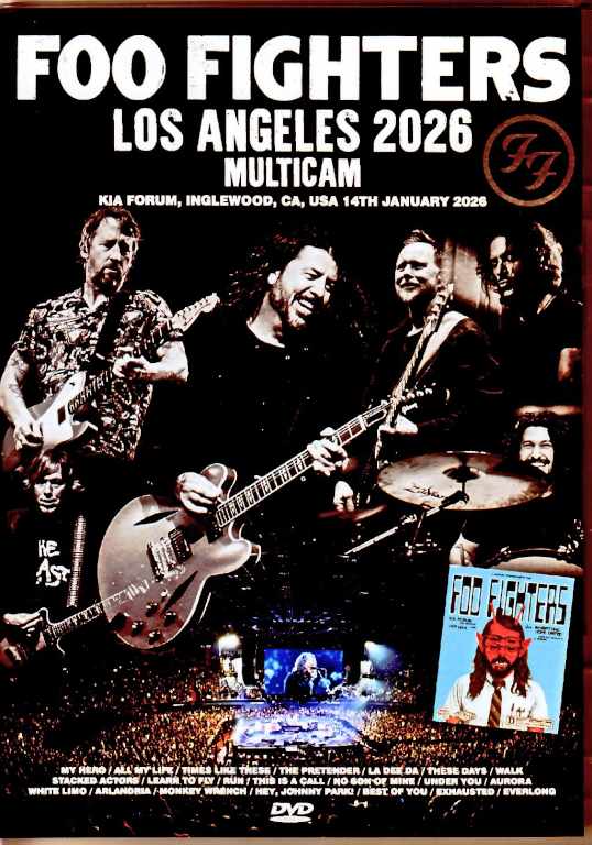 Foo Fighters フー・ファイターズ/CA,USA 01.14.2026 Complete Multi-Angle Edition