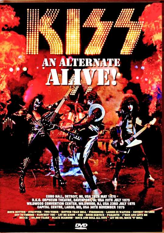 Kiss キッス/Alive! Dressed yo Kill Tour 1975 Collection