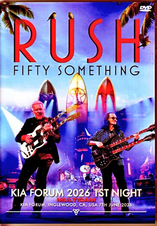 Rush ラッシュ/CA,USA 06.07.2026 Multi-Can Edition