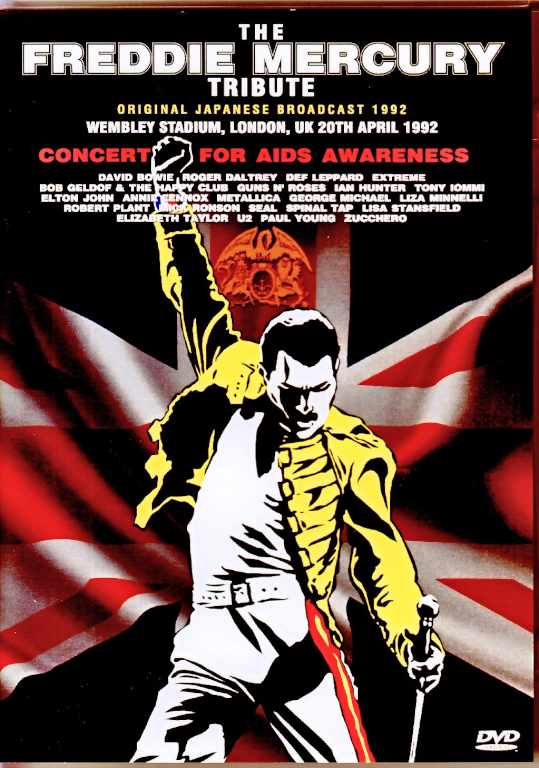 Various Artists Queen,David Bowie,Elton John,Metallica,U2,Def Leppard/フレディマーキュリー追悼コンサート London,UK 1992 Japanese Broadcast Edition