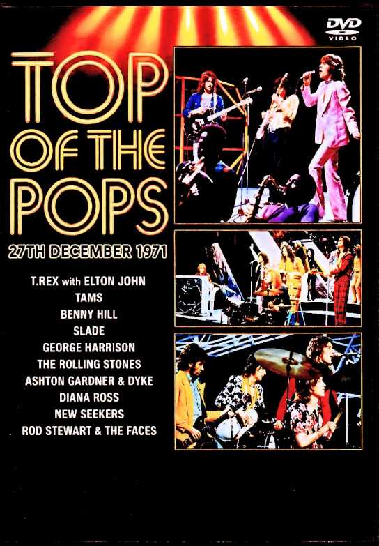 Various Artists Slade,Rod Stewart,T.Rex,George Harrison,Rolling Stones,Diana Ross/BBCの名物番組 Top of the Pops 1971