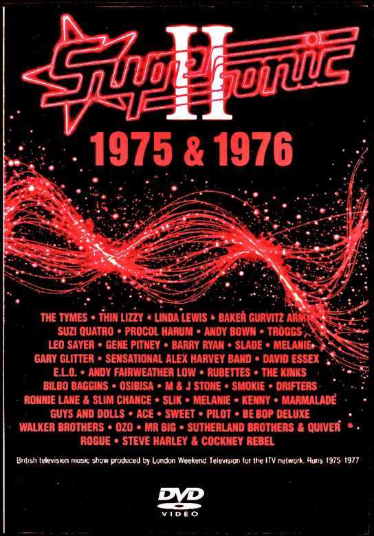 Various Artists Thin Lizzy,Procol Harum,Kinks,Slade,Sweet,Suzi Quatro/伝説の音楽番組 Supersonic 1975-1976