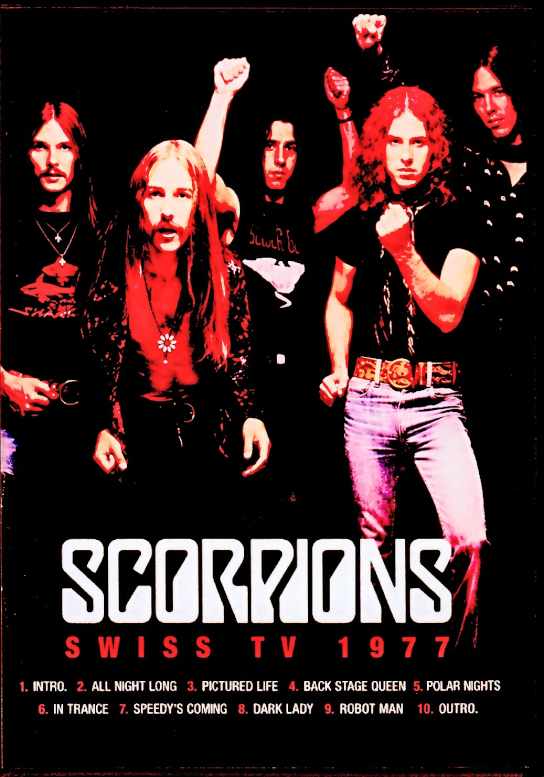 Scorpions スコーピオンズ/Switzerland TV Studio Live 1977