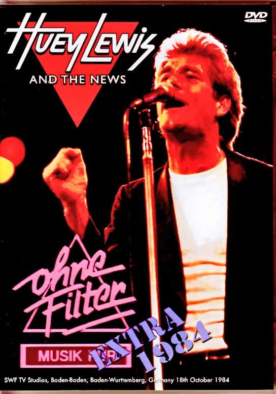 Huey Lewis and the News ヒューイ・ルイス・アンド・ザ・ニュース/Germany 10.18.1984 TV Broadcast Edition