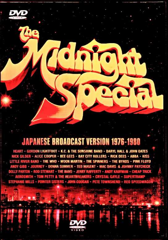 Various Artists Kiss,Heart,Hall & Oates,ABBA,Bay City Rollers/Midnight Special Japan Broadcast Edition 1976-1980