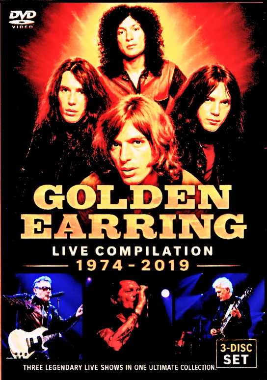 Golden Earring ゴールデン・イヤリング/Live Compilation 1974-2019