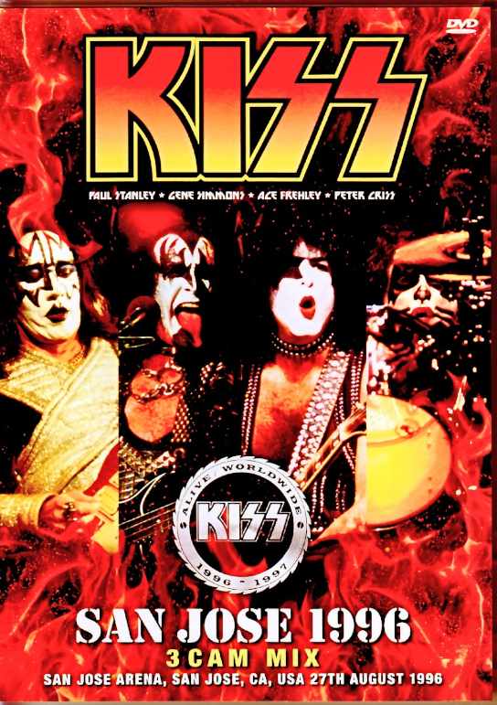Kiss キッス/CA,USA 08.27.1996 Complete 3Cam Mix Edition