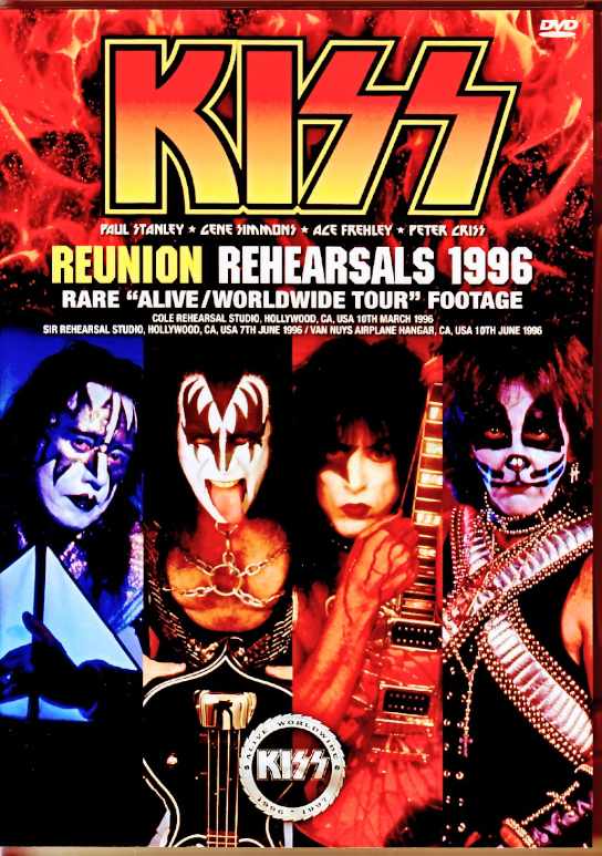 Kiss キッス/Rare Alive Worldwide Tour 1996 Rehearsals