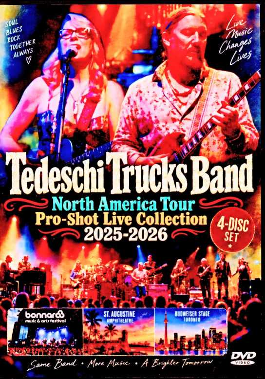 Tedeschi Trucks Band テデスキ・トラックス・バンド/North America Tour Pro-Shot Collection 2025-2026