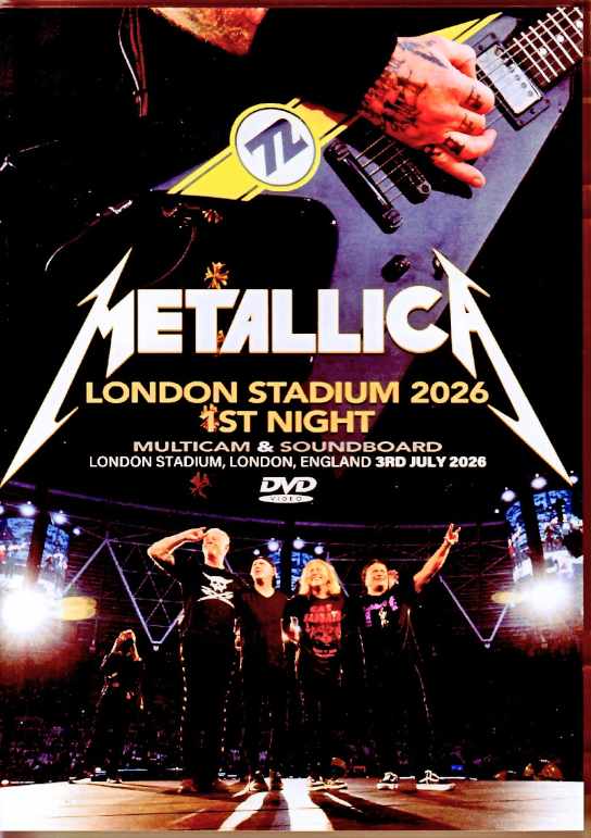 Metallica メタリカ/London,UK 07.03.2026 Multi-Cam Soundboard Edition