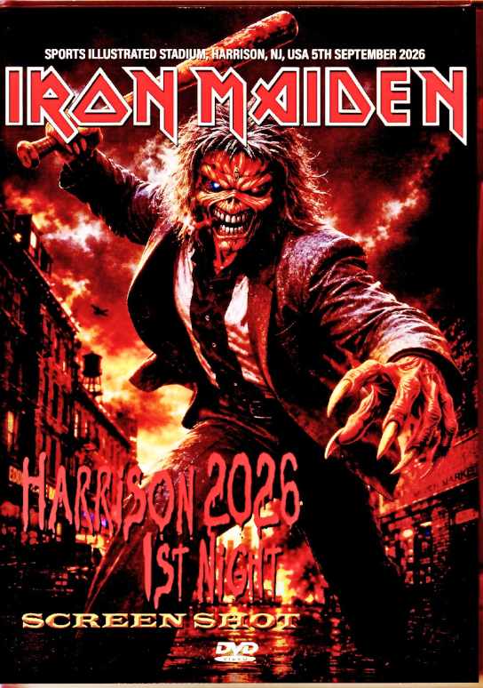 Iron Maiden アイアン・メイデン/NJ,USA 09.05.2026 Complete