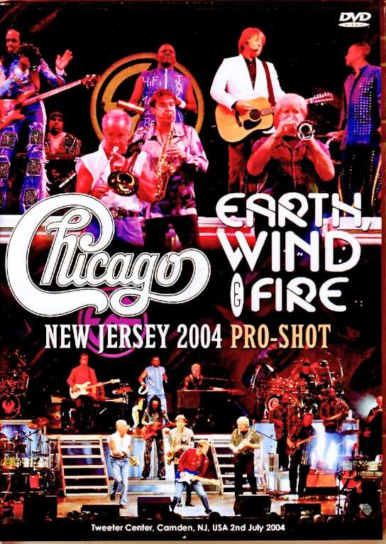 Chicago Earth,Wind and Fire シカゴ アース・ウィンド・アンド・ファイヤー/NJ,USA 07.02.2004 Complete Pro-Shot Edition