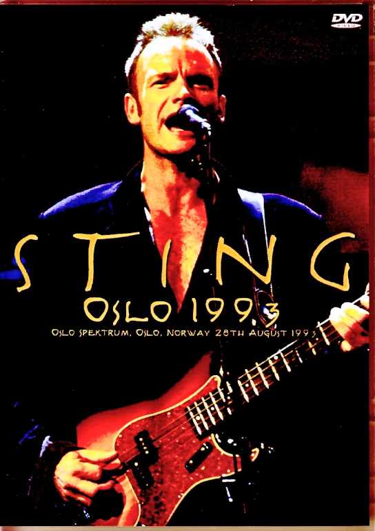 Sting スティング/Norway 08.23.1993 Complete Broadcast Edition