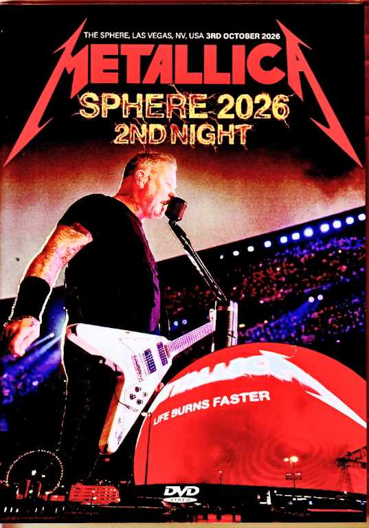Metallica メタリカ/NV,USA 10.03.2026 Complete