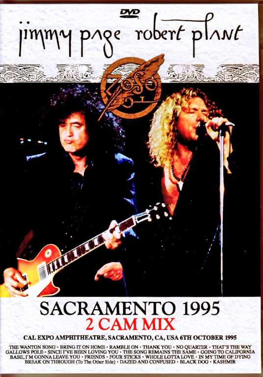 Jimmy Page Robert Plant ジミー・ペイジ ロバート・プラント/CA,USA 10.06.1995 Complete 2Cam-Mix Edition