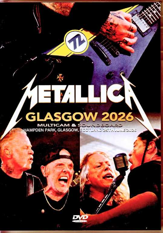 Metallica メタリカ/Scotland,UK 06.25.2026 Audio Soundboard Edition