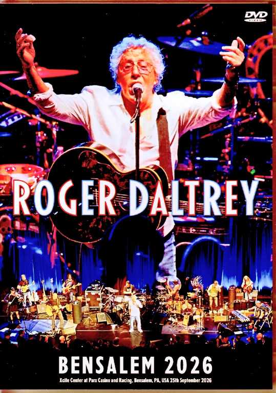 Roger Daltrey ロジャー・ダルトリー/PA,USA 2026 Complete