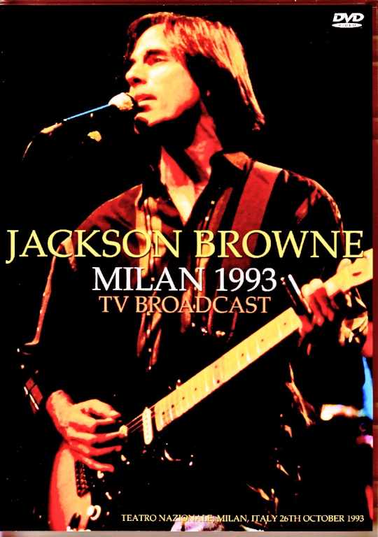 Jackson Browne ジャクソン・ブラウン/Italy 10.26.1993 TV Broadcast Edition