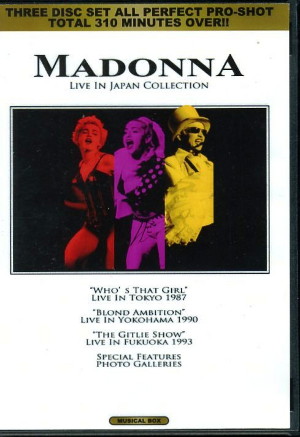 Madonna マドンナ/Live in Japan 1987-1993