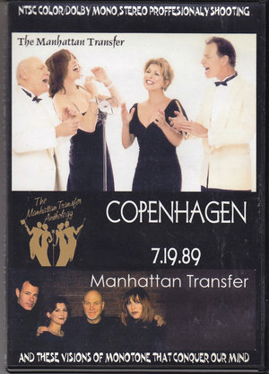 Manhattan Transfer マンハッタン・トランスファー/Copenhagen 1989