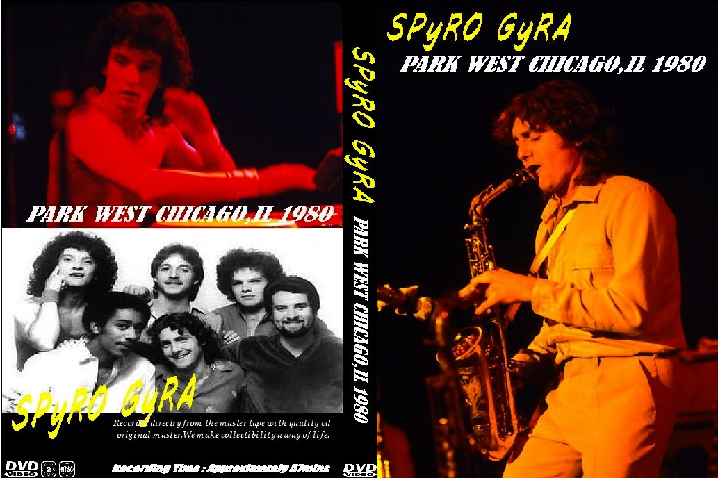 SPYRO GYRA スパイロ・ジャイラ/PARK WEST CHICAGO,IL 1980