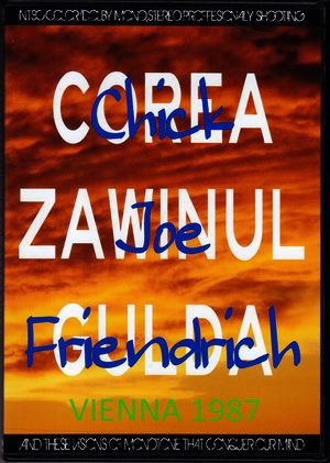 Chick Corea,Joe Zawinul,Friendrich Gulda チック・コリア/Austria 1987