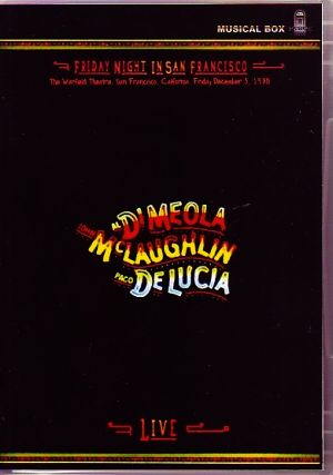 Al Di Meola,John McLaughlin,Paco De Lucia アル・ディ・メオラ/USA 1980