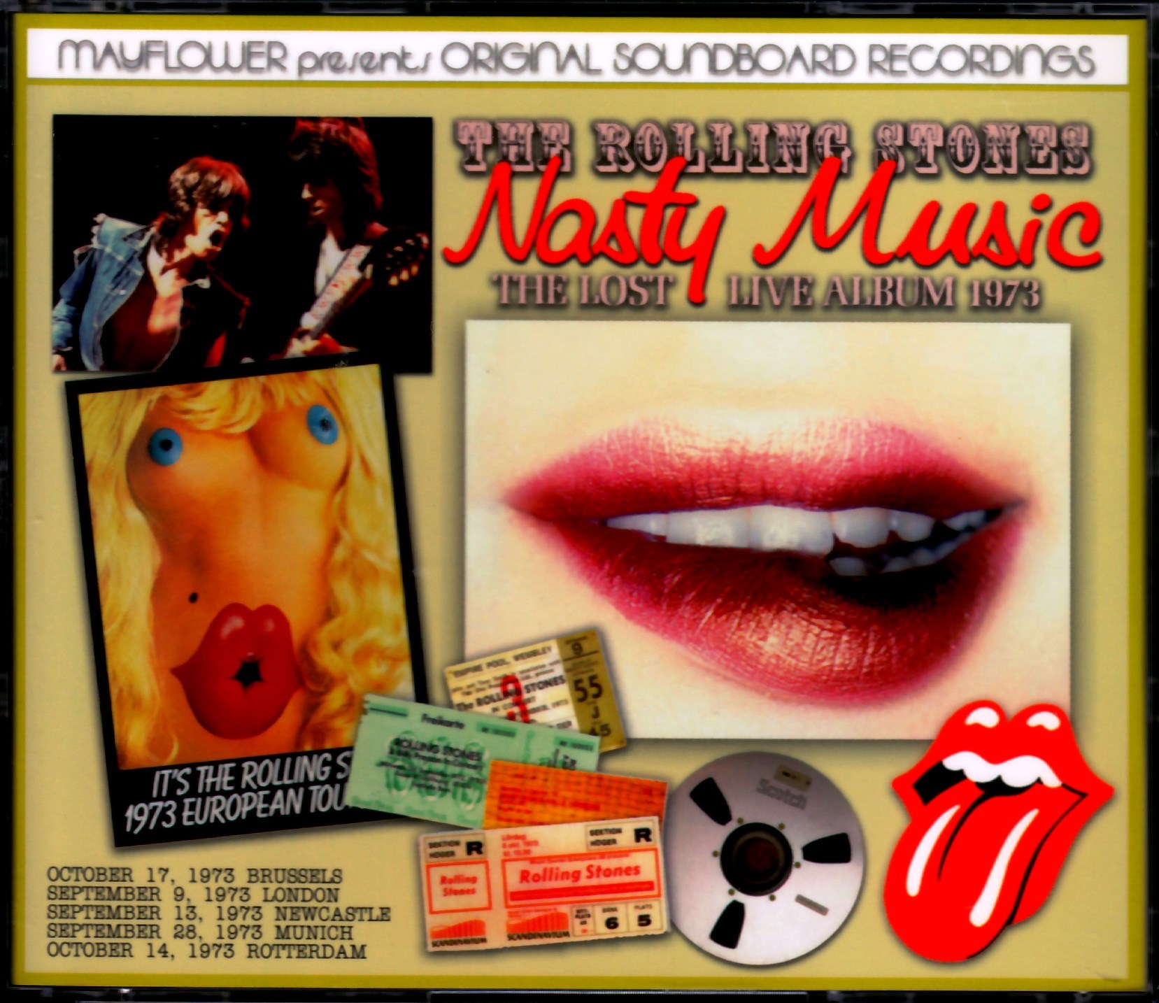 Rolling Stones ローリング・ストーンズ/Belgium 1973 2 Shows