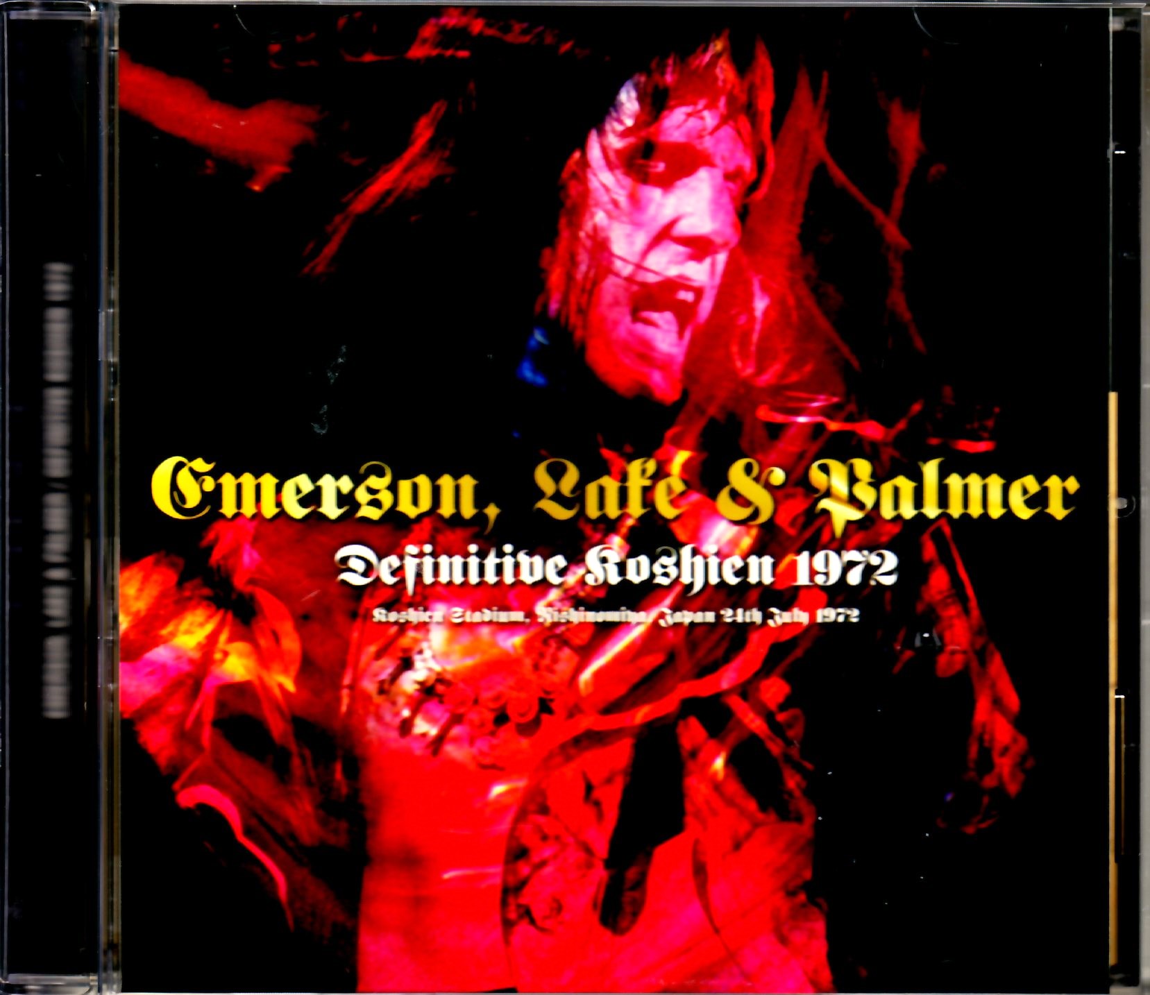 EL & P Emerson,Lake & Palmer/Hyogo,Japan 1972 Original Master