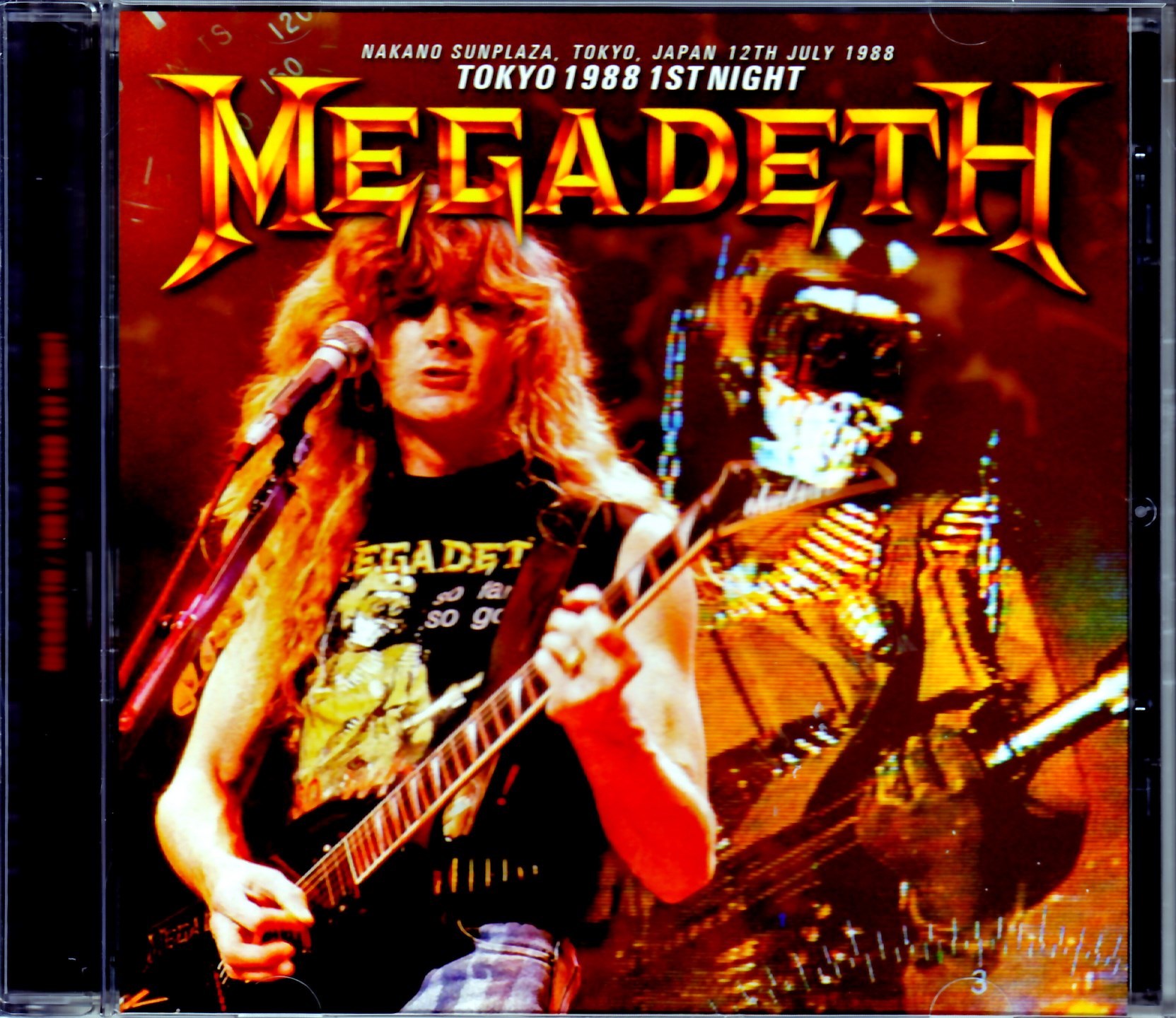 Megadeth メガデス/Tokyo,Japan 7.12.1988