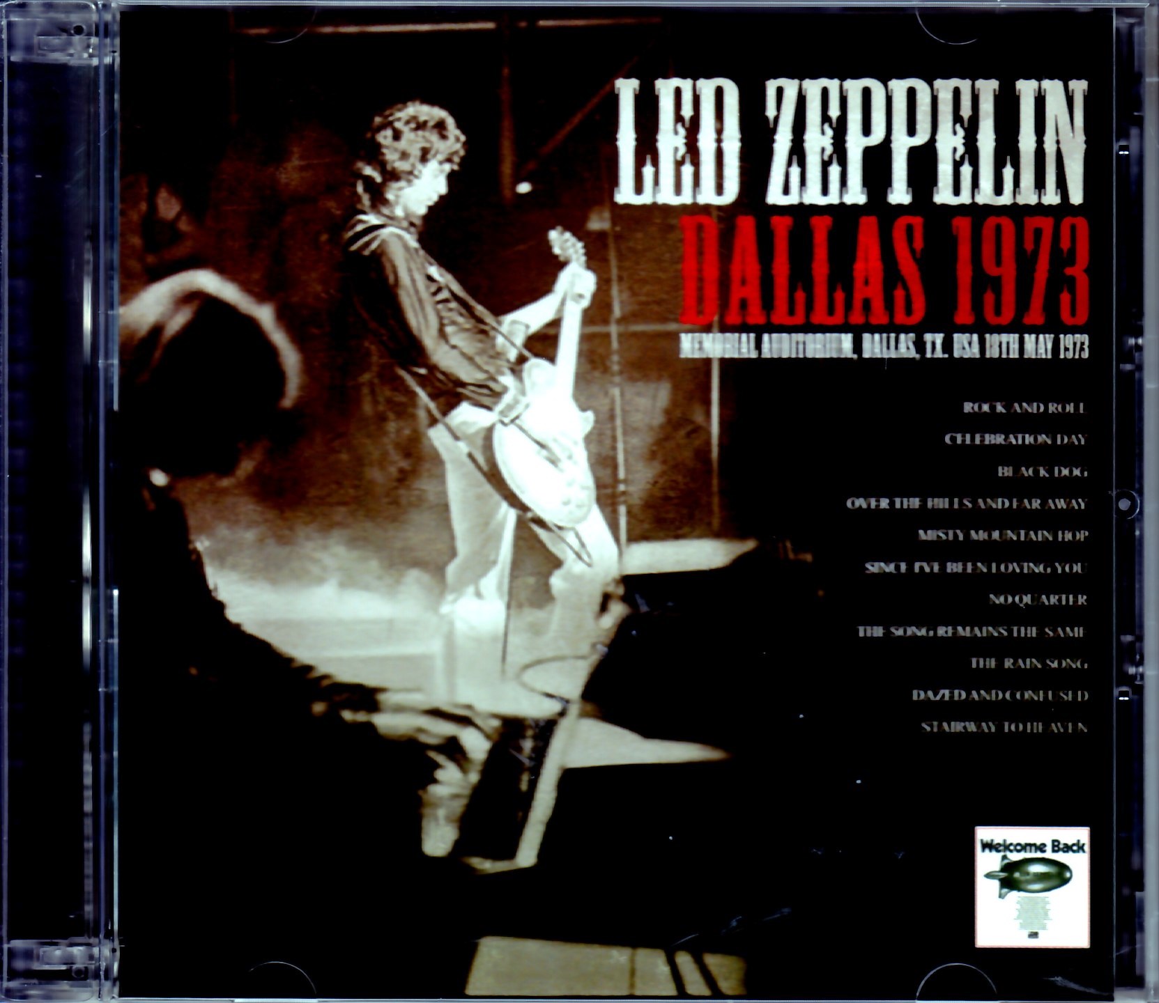 Led Zeppelin レッド・ツェッペリン/TX,USA 1973