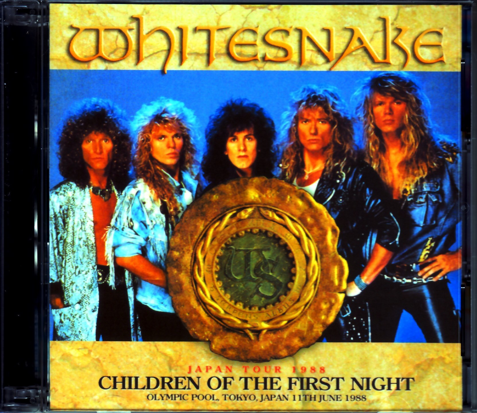 Whitesnake ホワイトスネイク/Tokyo,Japan 1988