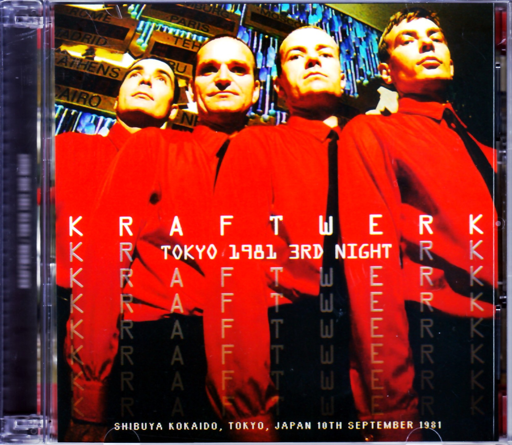 Kraftwerk クラフトワーク/Tokyo,Japan 9.10.1981