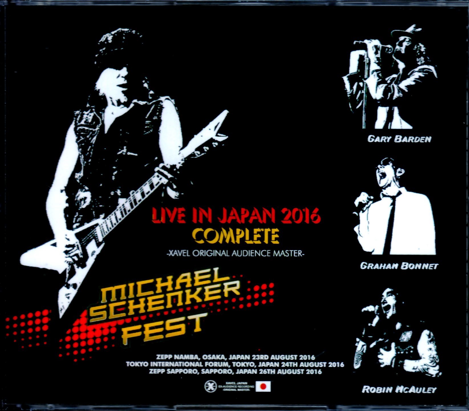 Michael Schenker マイケル・シェンカー/Japan 2016 Complete
