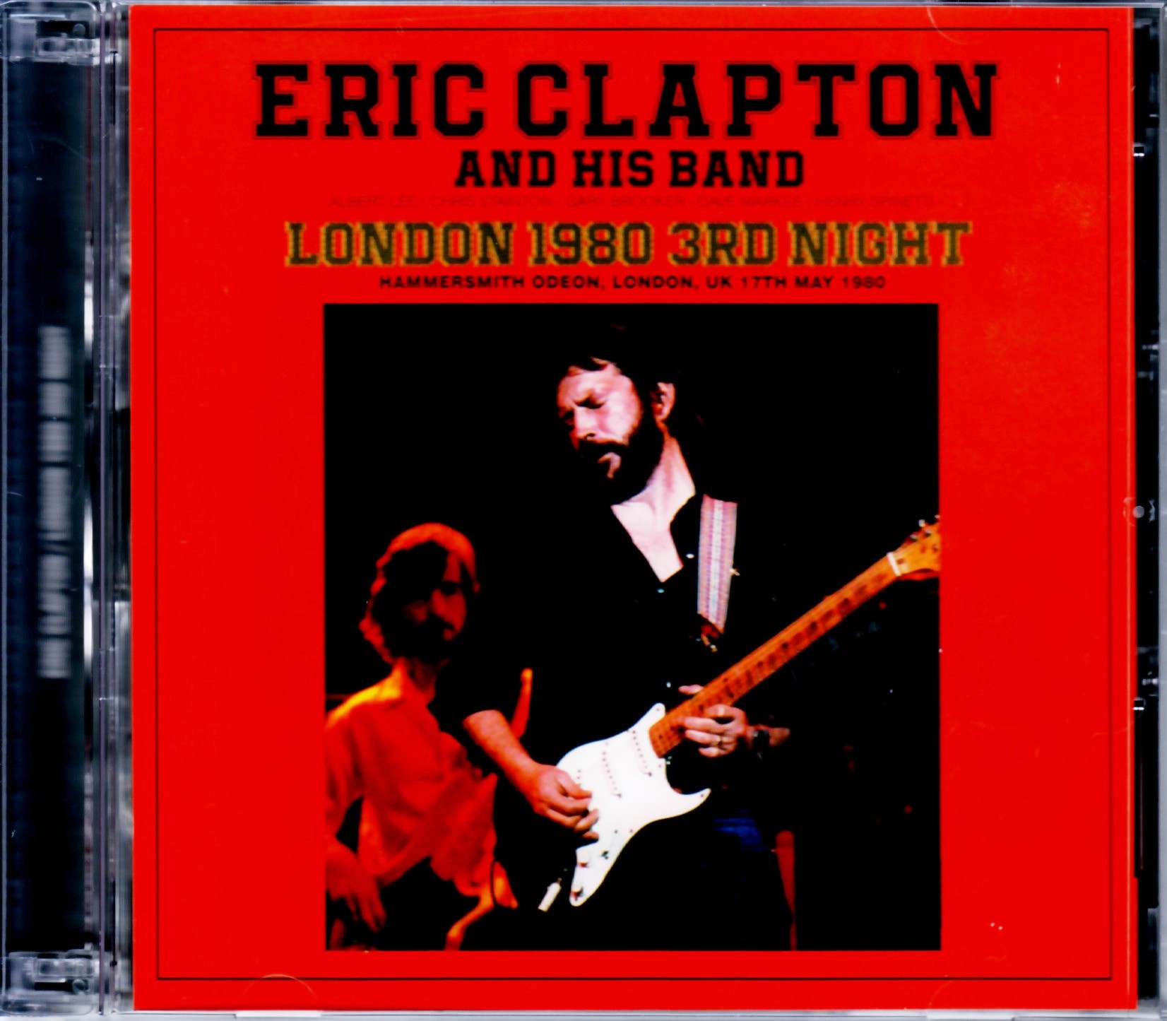 Eric Clapton エリック・クラプトン/London,UK 5.17.1980