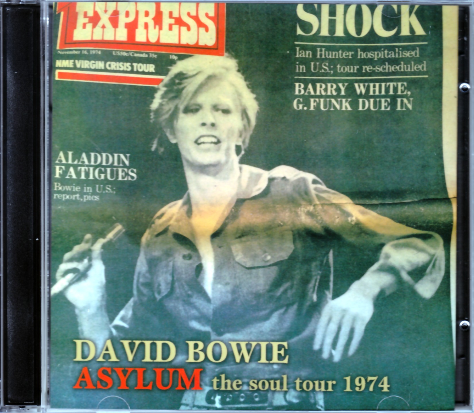David Bowie デヴィッド・ボウイ/Ma & Wi,USA 1974