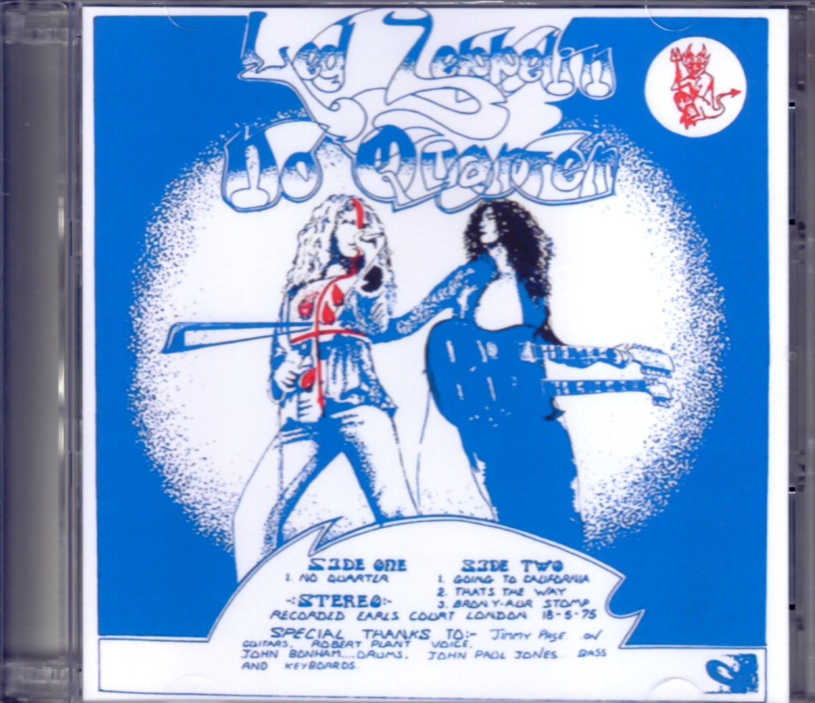 Led Zeppelin レッド・ツェッペリン/No Quarter Vinyl Transfer 2 Version