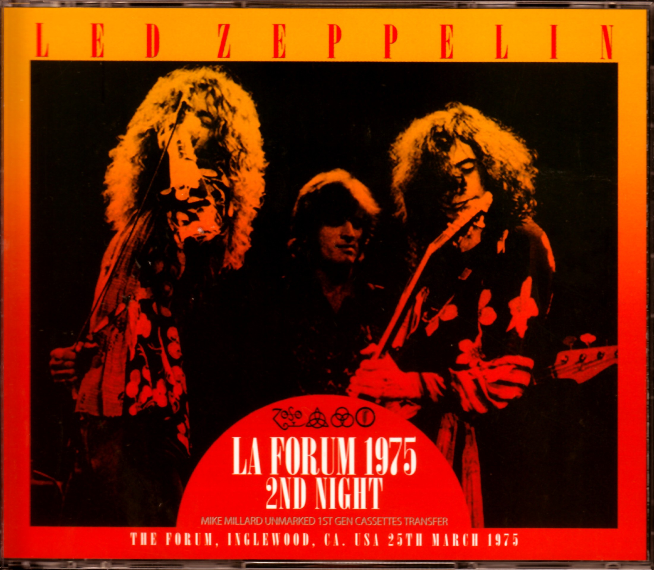 Led Zeppelin レッド・ツェッペリン/California,USA 3.25.1975