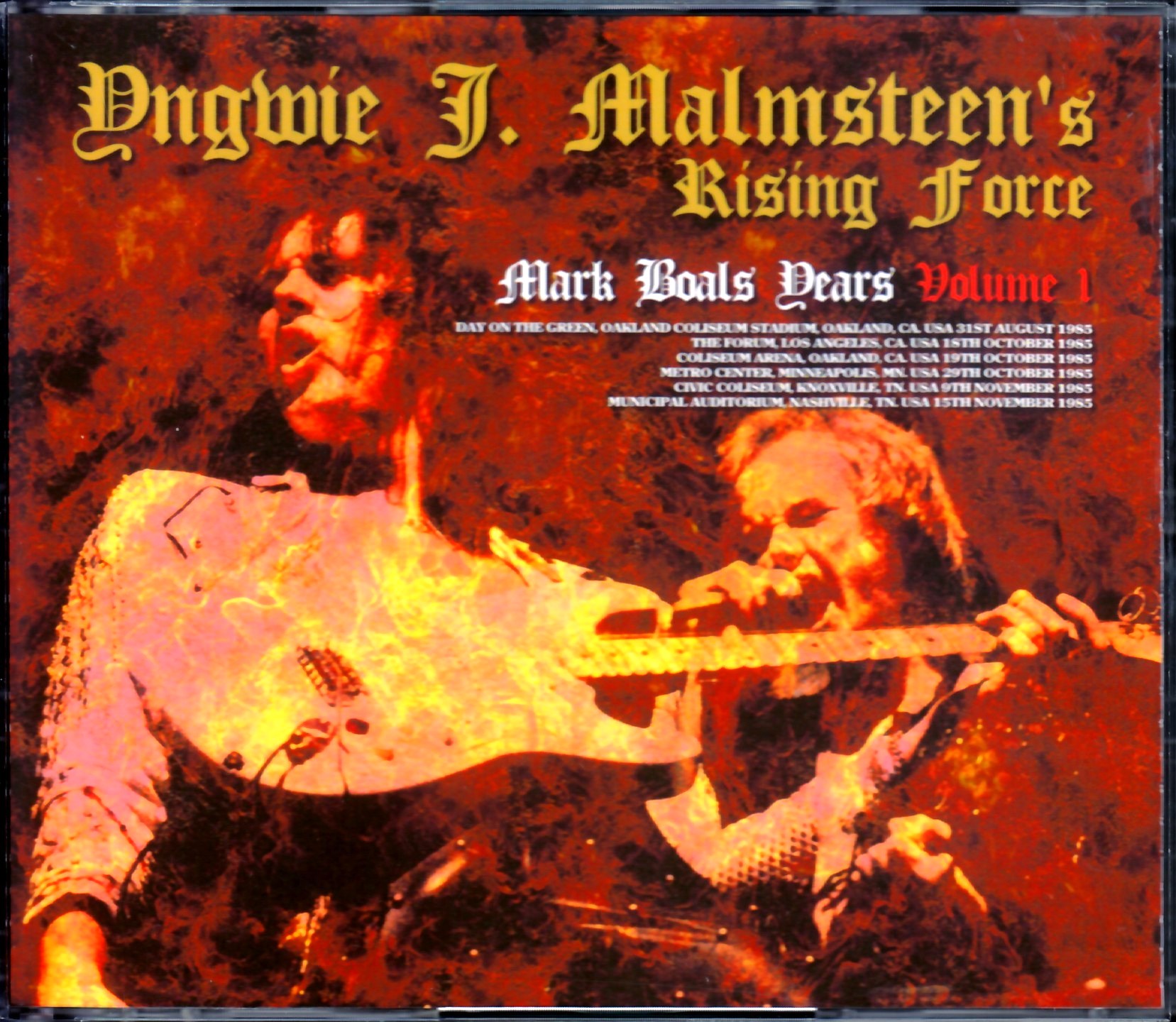 Yngwie J. Malmsteen インヴェイ・マルムステーン/Mark Boals Years Vol.1