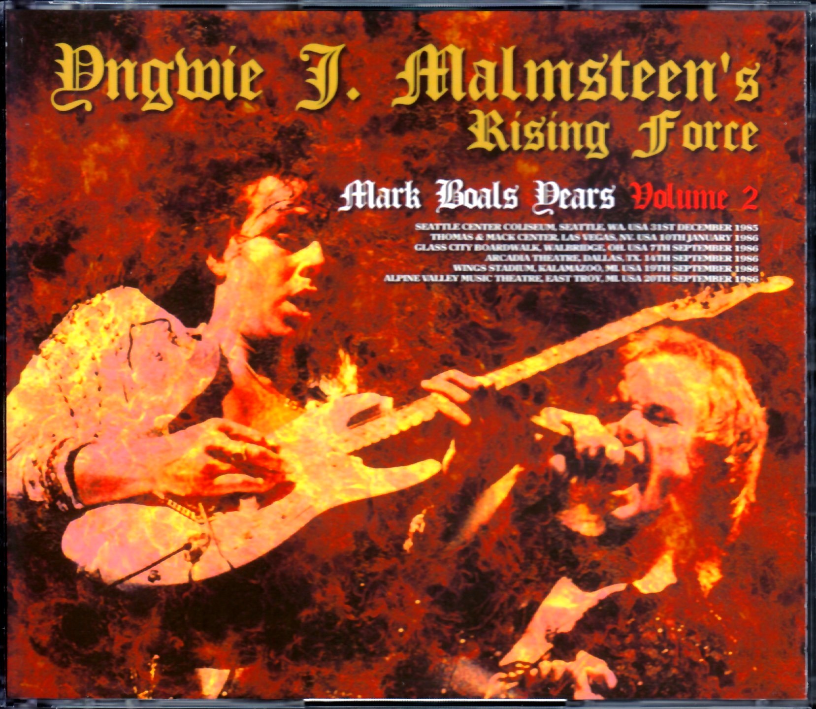 Yngwie J. Malmsteen インヴェイ・マルムステーン/Mark Boals Years Vol.2