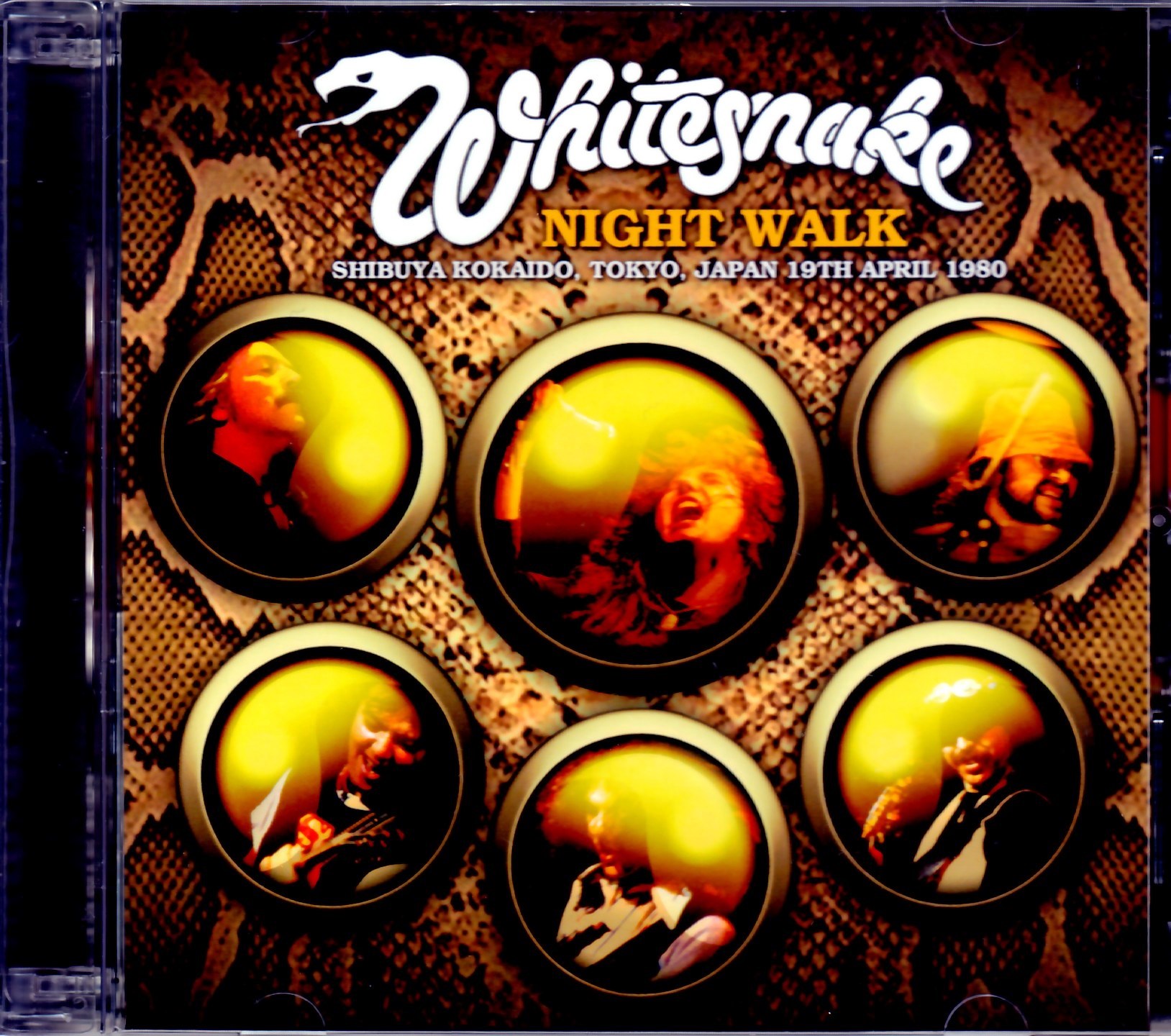 Whitesnake ホワイトスネイク/Tokyo,Japan 4.19.1980